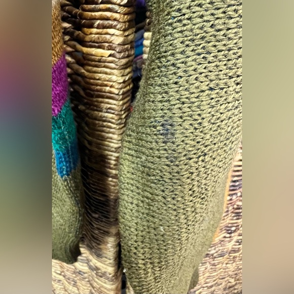 Pendleton-‎ Mens Tan/Olive Multicolor Crewneck Sweater- Medium - Picture 7 of 7